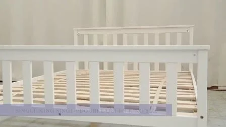 Классический дизайн, детская кроватка из массива сосны, детские кровати для детей